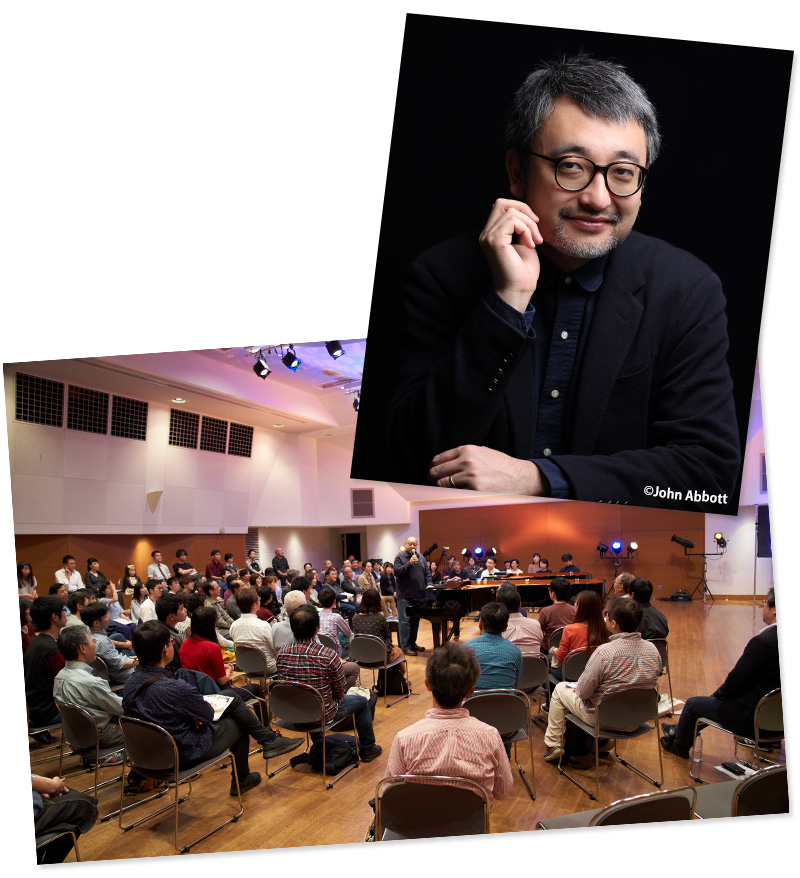 写真：海野雅威のジャズピアノ公開ワークショップ