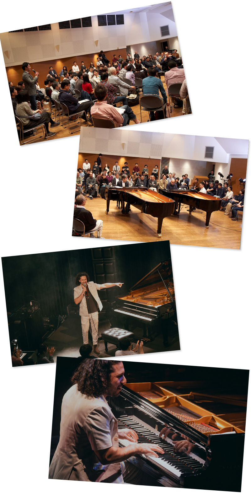 写真：エメット・コーエン Emmet Cohen ジャズピアノ公開ワークショップ & ピアノソロコンサート